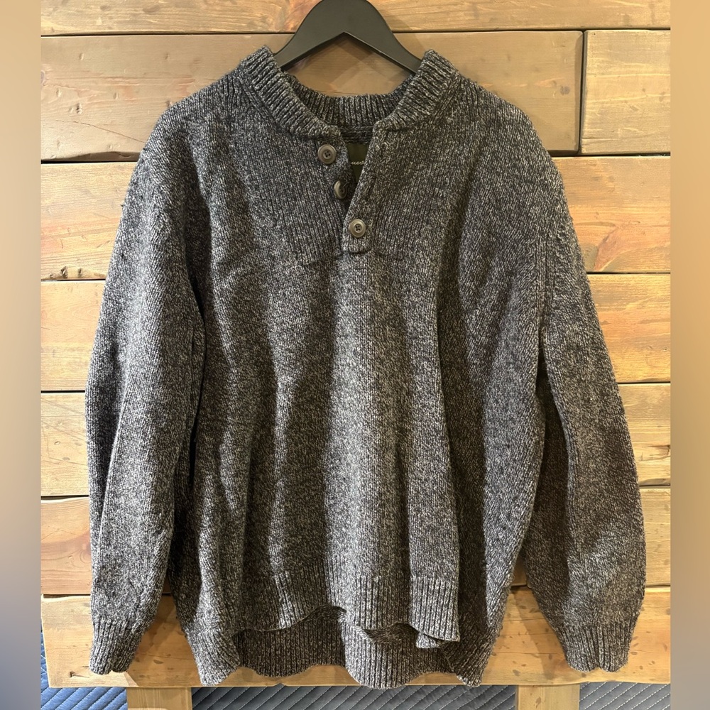 Eddie Bauer Charcoal Crewneck Sweater